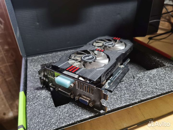 Видеокарта asus GeForce GTX 750 Ti 2GB