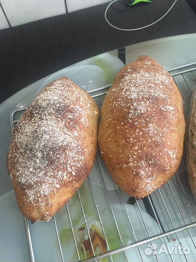 Домашняя выпечка, хлеб на закваске