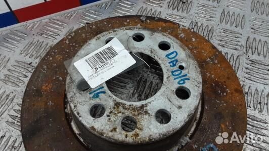 Диск тормозной задний skoda octavia A5 (DAD16LR01)