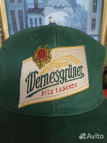 Кепка, бейсболка, мерч Wernesgrüner