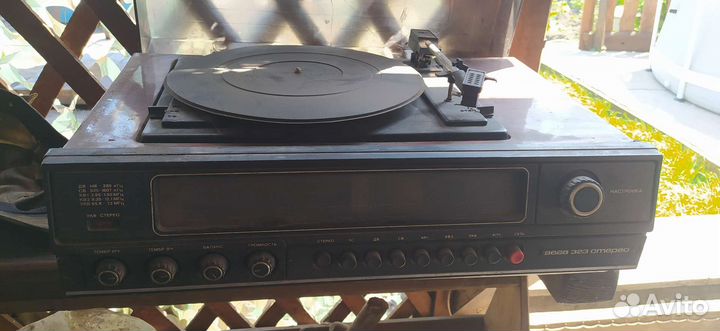 Проигрыватель винила вега 323