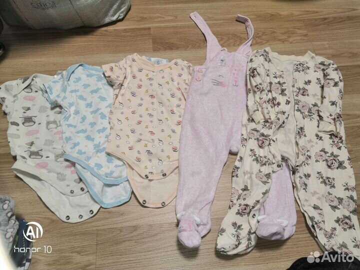 Вещи на девочку, примерно 68 и 74+