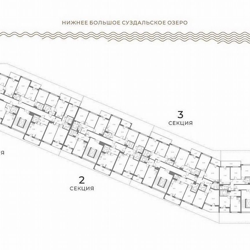 2-к. квартира, 63,9 м², 3/7 эт.