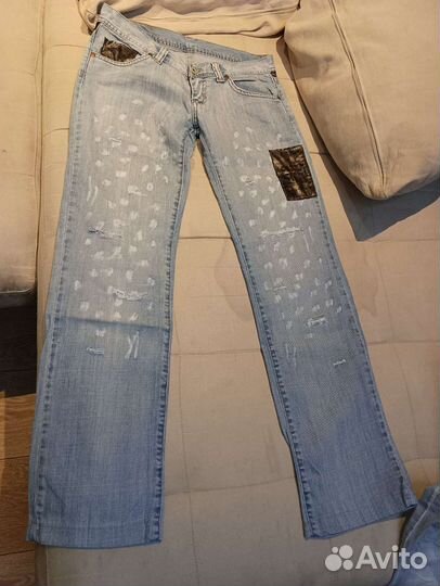 Джинсы Брюки для девочки