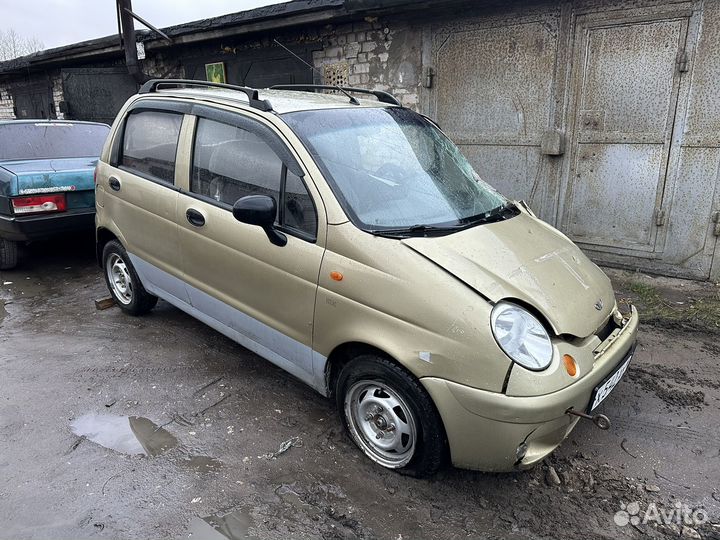 Daewoo matiz в разборе