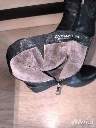 Полусапоги женские зимние 39,5