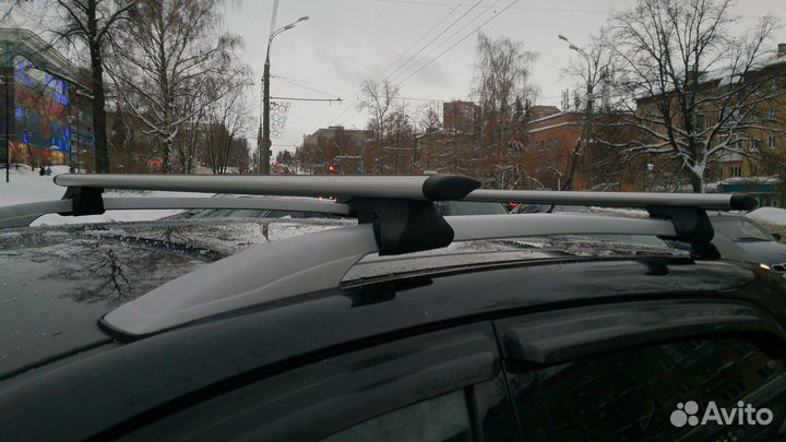 Багажник крыловидный на рейлинги