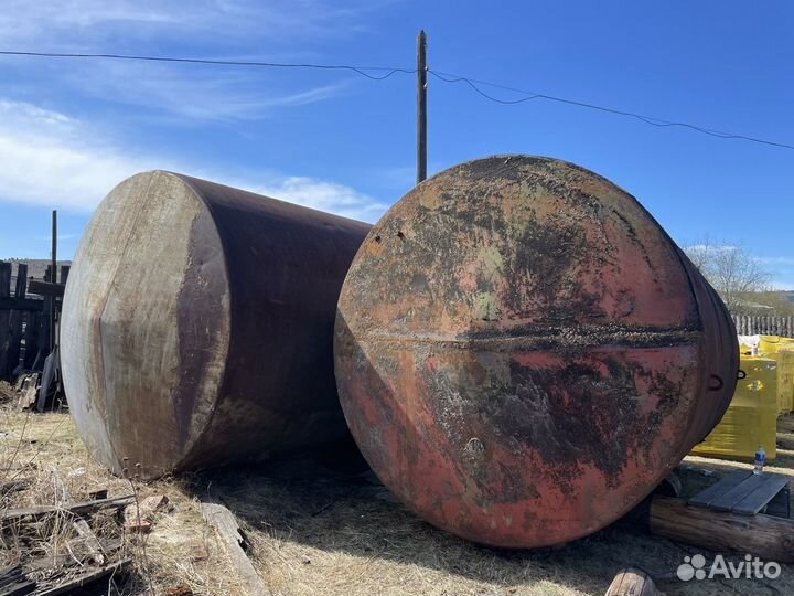 Бочка металлическая