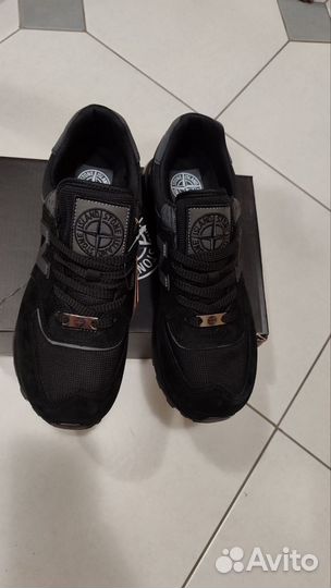 Кроссовки New Balance 574 Stone Island, нат.замша