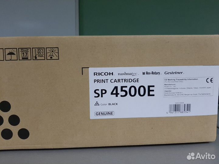 Принт-картридж тип SP 4500E (6K) Ricoh SP 4510DN