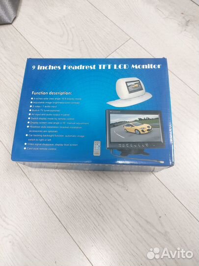 Автомобильный универсальный монитор 9 дюймов