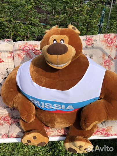 Мягкая игрушка большой медведь