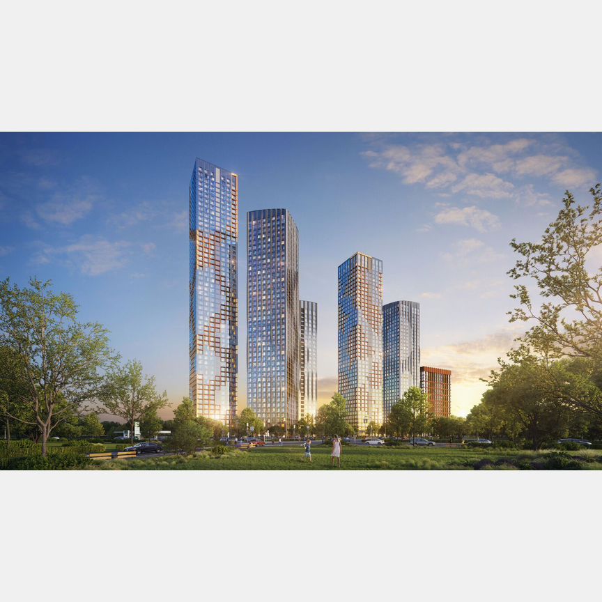 2-к. квартира, 41,4 м², 31/54 эт.