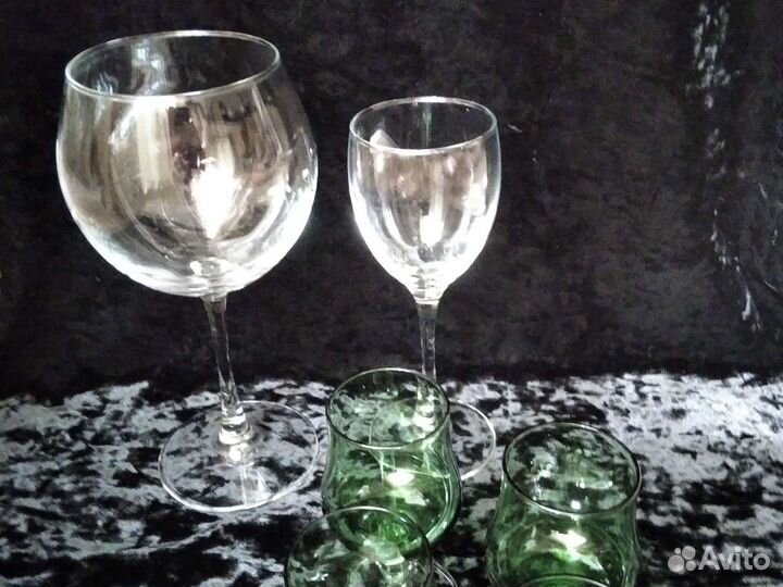 Рюмки, бокалы, фужеры