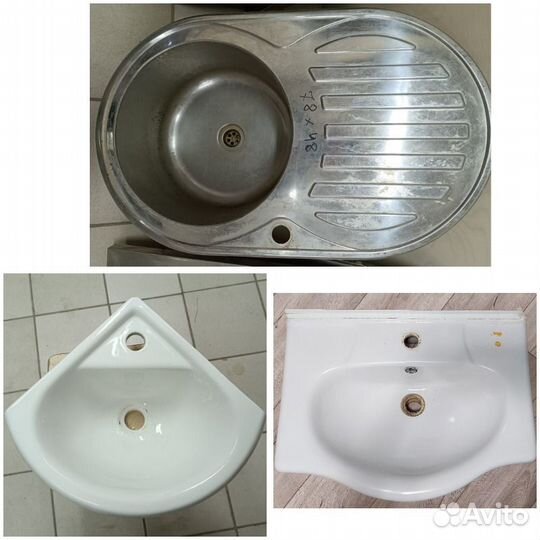 Раковины мойки для ванной кухни