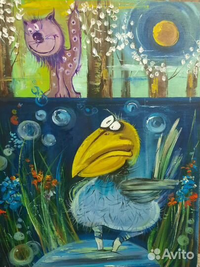 Картина Ворона