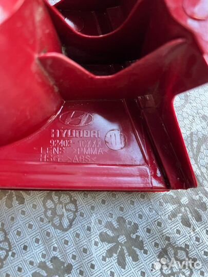 Фонарь задний правый Houndai Gets