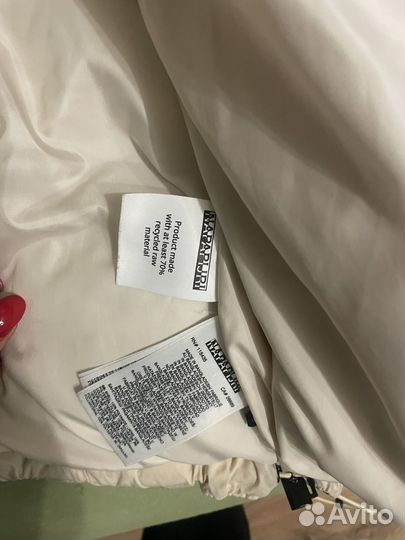 Пуховик napapijri женский