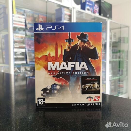 Mafia Definitive Edition PS4 (Б/У)