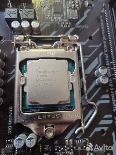Основа для пк (Z370 + i3-8350k + 16 Gb DDR4)