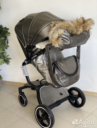Коляска luxmom 3 в 1 А - 68