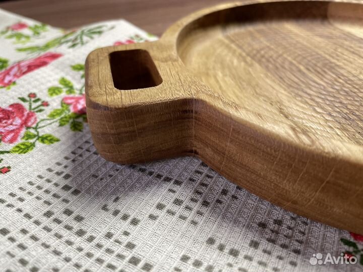 Доска для подачи блюд Тарелка деревянная