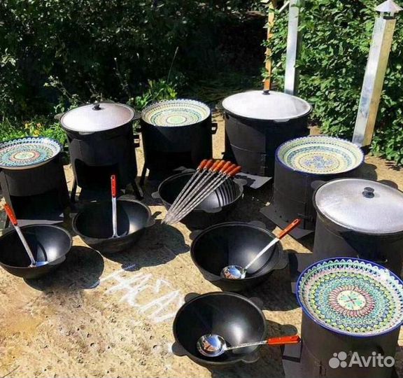 Казаны чугунные