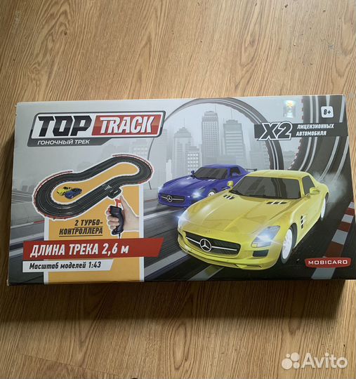Гоночный автотрек Top Racer Merсedes SLS 1:43