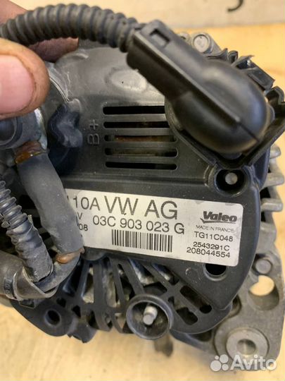 Генератор Golf 5 6 2005-2015 1.4 TI BLG CAX CAV