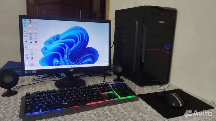 Продам компьютер на Intel i5, SSD, Cyberpunk 2077
