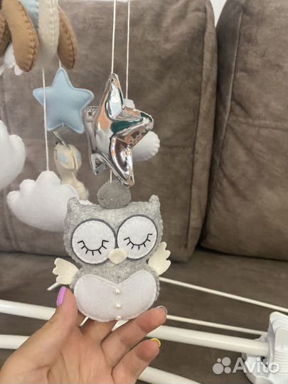 Мобиль музыкальный с держателем