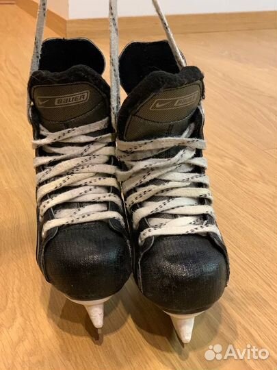 Хоккейные коньки bauer 29,5 размер