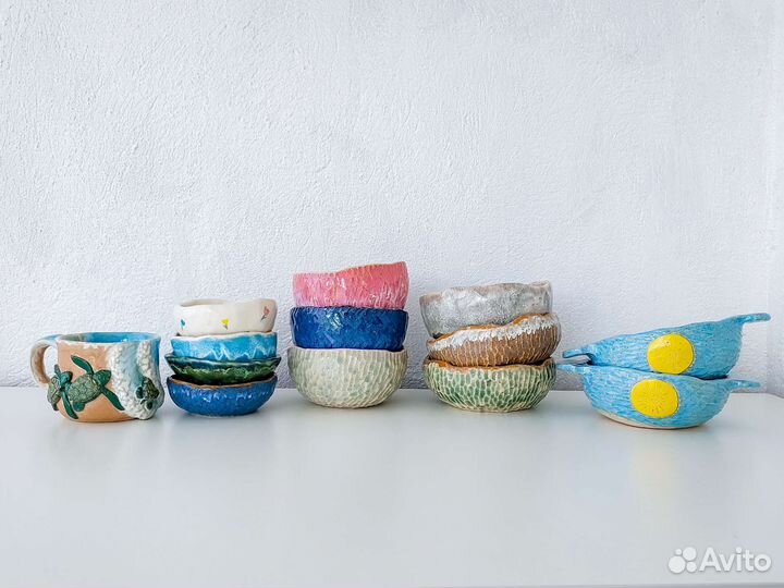 Керамическая посуда ручной работы
