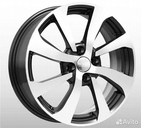 K&K кс893 : 6x16 4*100 Et:41 Dia:60,1 алмаз чёрный