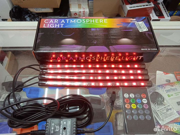 Подсветка салона с пультом