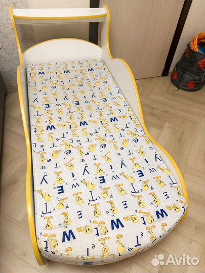 Детская кровать машина для мальчика