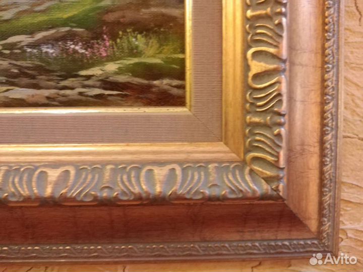 Картина маслом на холсте пейзаж