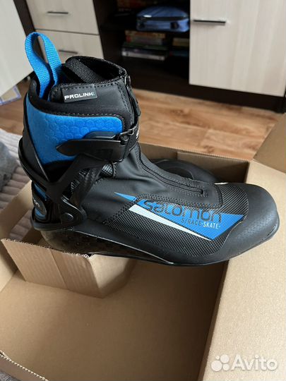 Лыжные ботинки Salomon S/race skate prolink
