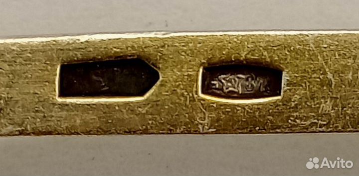 Ложечка кофейная СССР серебро 875 пр. 16,5 -0,3 гр