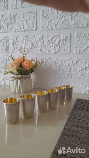 Стопки серебряные СССР