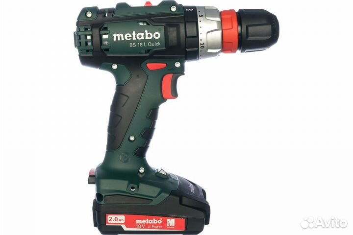 Аккумуляторная дрель Metabo BS 18 L Quick 60232050