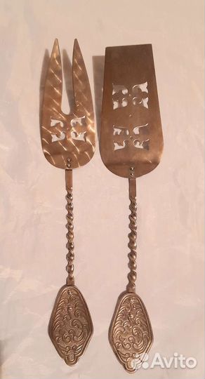 Столовые приборы мельхиор СССР