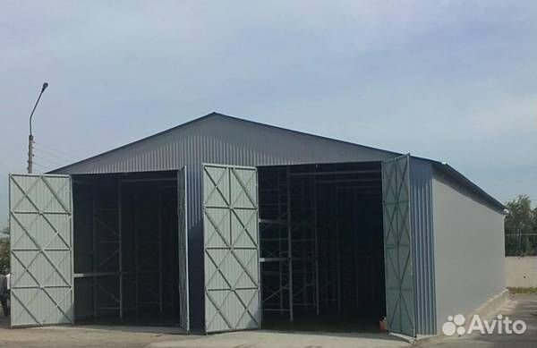 Металлический ангар 18 х 6 х 3 m