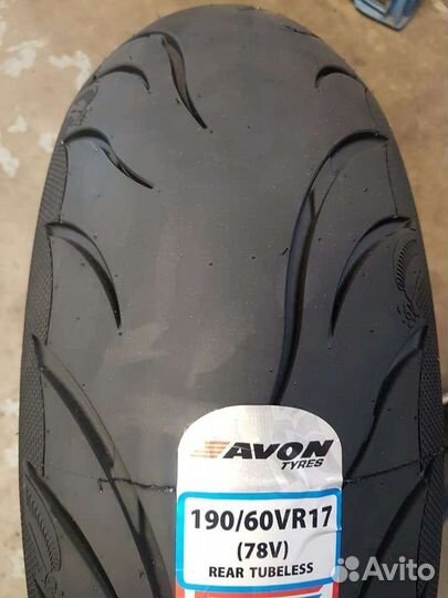 Мотошина 190 60 17 Avon Cobra Chrome