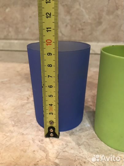 Стакан пластиковый цветной