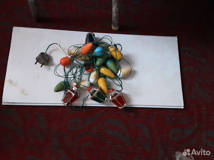 Елочная гирлянда СССР