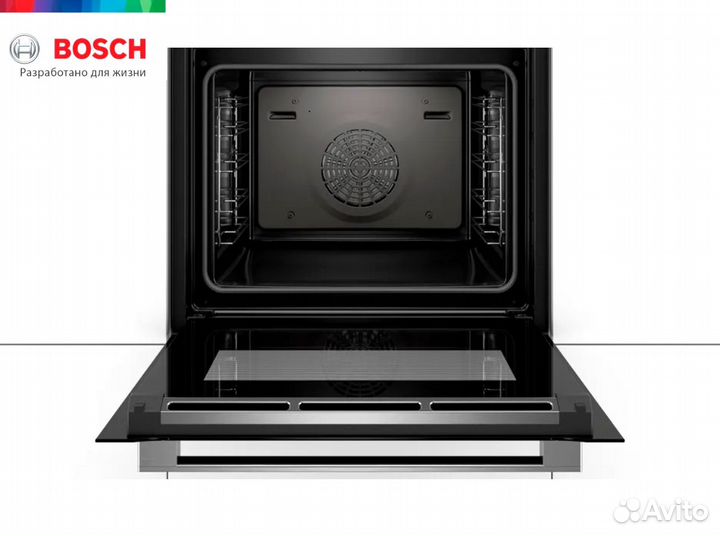 Духовой шкаф Bosch HBG634BB1 13 режимов работы