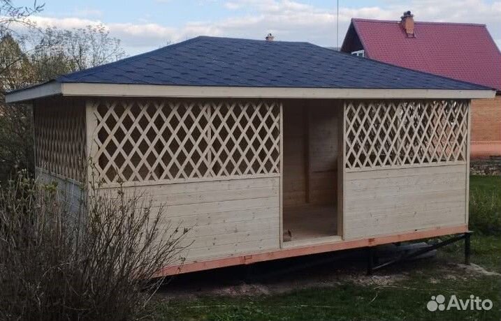 Беседки из дерева