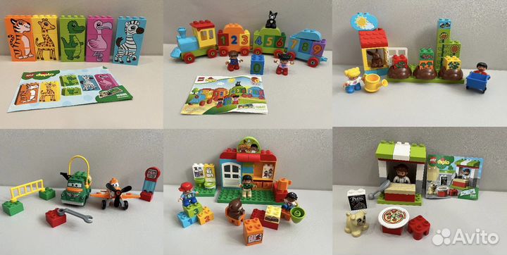 Lego duplo (10885;10854; 10926; 10925;