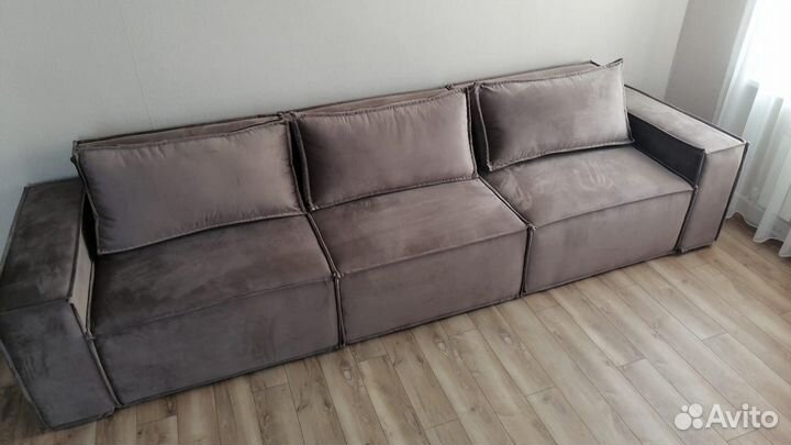 Тандем-софа 3 секции, пб, 3560*1080 спальное место 1500*3000 1500*2000